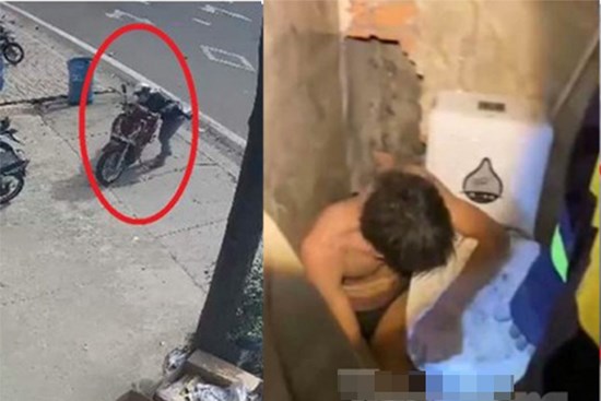 Phá tường giải cứu tên trộm bị mắc kẹt trong lối thoát hơi ở Bình Dương