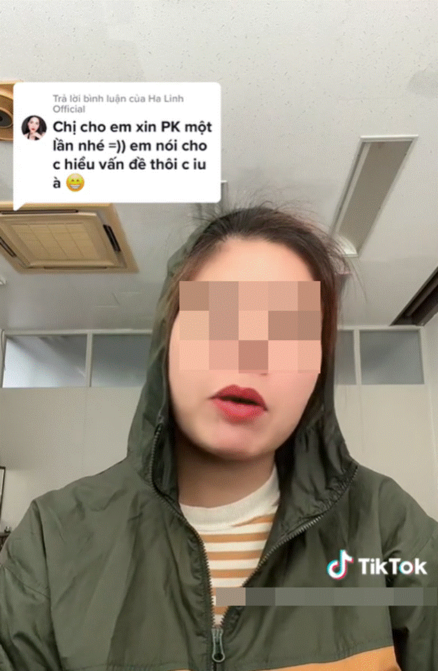 Chiến thần Hà Linh xin PK sau clip tố pr lố, phía đối phương lập tức đáp trả: Không việc gì phải PK-4