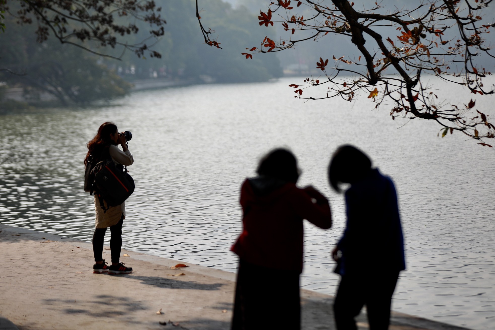 Xao xuyến vẻ đẹp Hồ Gươm khoảnh khắc giao mùa-8