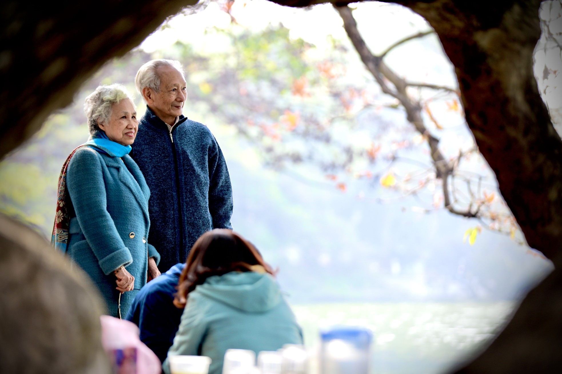 Xao xuyến vẻ đẹp Hồ Gươm khoảnh khắc giao mùa-5