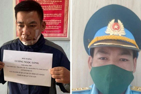 Truy nã đại úy dỏm lừa hàng chục triệu của 2 phụ nữ ở Đà Nẵng-1