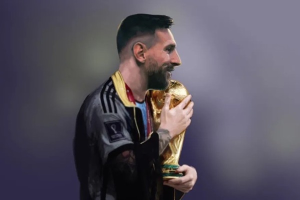 Messi nhận được đề nghị triệu đô cho tấm ‘long bào’ mặc trong lễ đăng quang-1