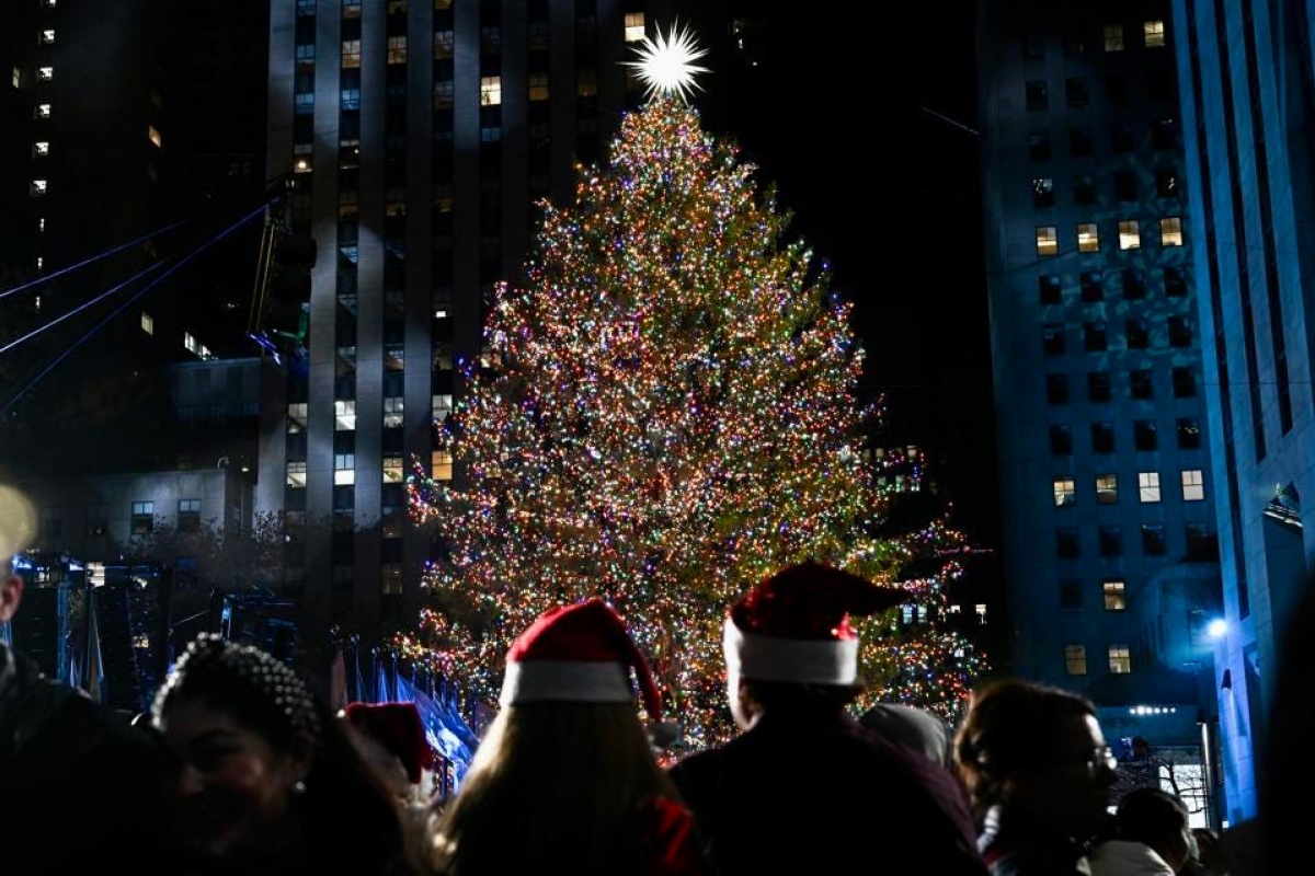 Chiêm ngưỡng những cây thông Noel độc đáo và hoành tráng trên thế giới-2