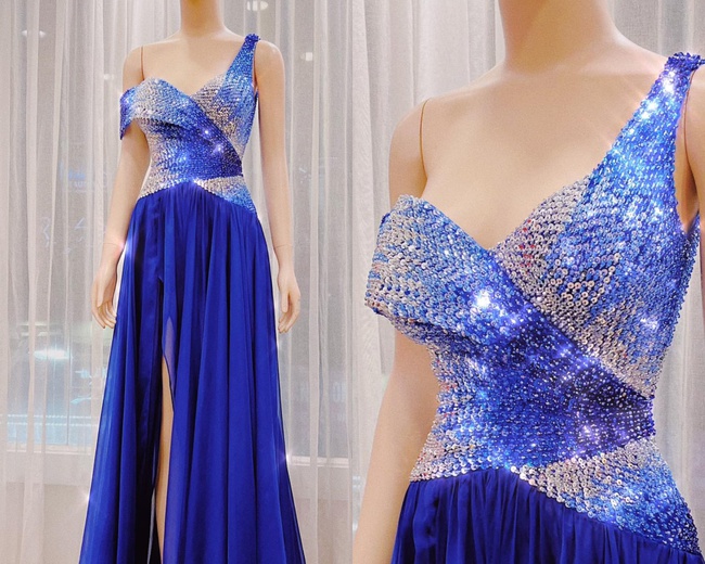 Đầm dạ hội của 2 Á hậu Hoa hậu Việt Nam 2022: Mỗi thiết kế trị giá gần 100 triệu-9