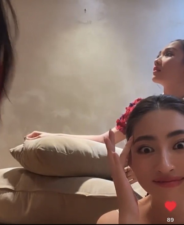 Khoảnh khắc tranh cãi của Hoa hậu Mai Phương với Á hậu Phương Nhi: Bạo lực, trợn mắt cọc cằn hay chỉ là... giỡn?-2