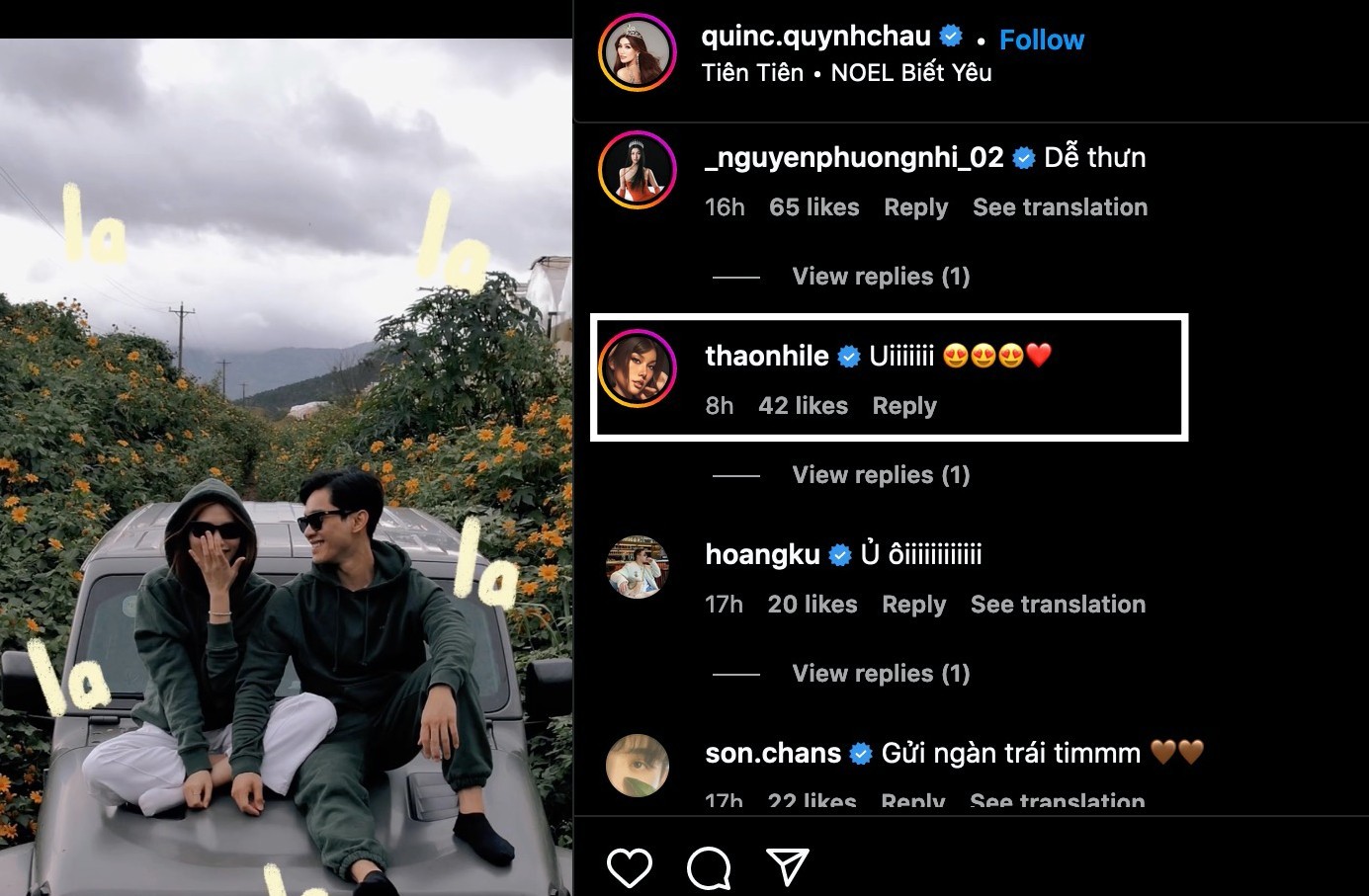 Á hậu Quỳnh Châu công khai bạn trai soái ca, hóa ra có người này lại có liên quan đến một nàng Á hậu nổi tiếng khác?-6