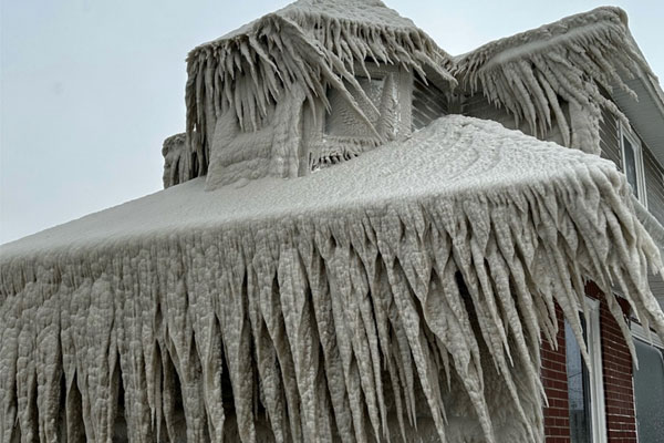 Nước Mỹ như kỷ băng hà trong trận bão tuyết quái vật-1