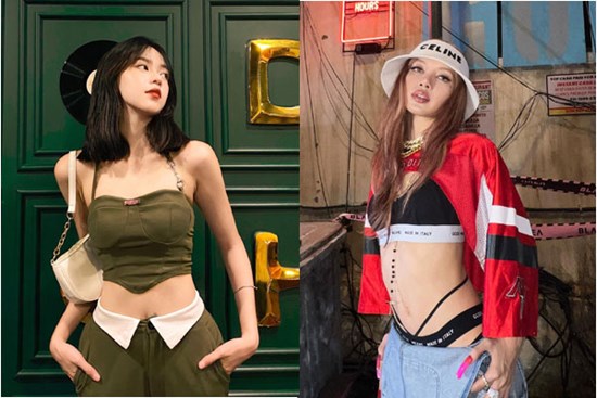 Hoa hậu Huỳnh Thị Thanh Thủy mặc giống Lisa (BLACKPINK)