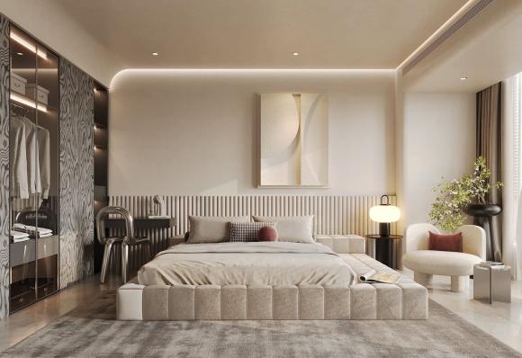 Vợ cũ Lâm Vinh Hải - Lý Phương Châu khoe bản vẽ không gian sống mới: Tông màu cực sang trọng-7