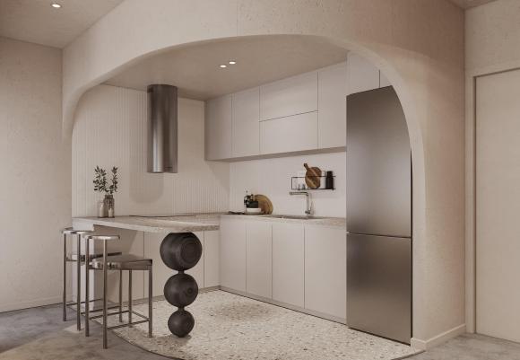 Vợ cũ Lâm Vinh Hải - Lý Phương Châu khoe bản vẽ không gian sống mới: Tông màu cực sang trọng-9