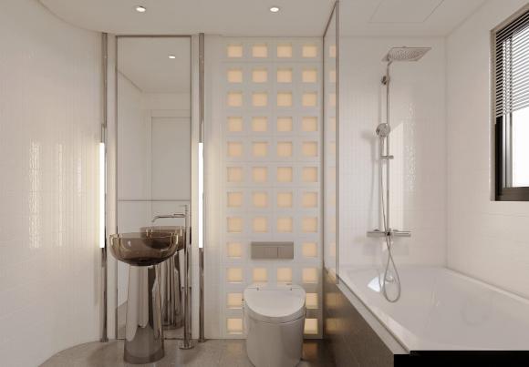 Vợ cũ Lâm Vinh Hải - Lý Phương Châu khoe bản vẽ không gian sống mới: Tông màu cực sang trọng-11