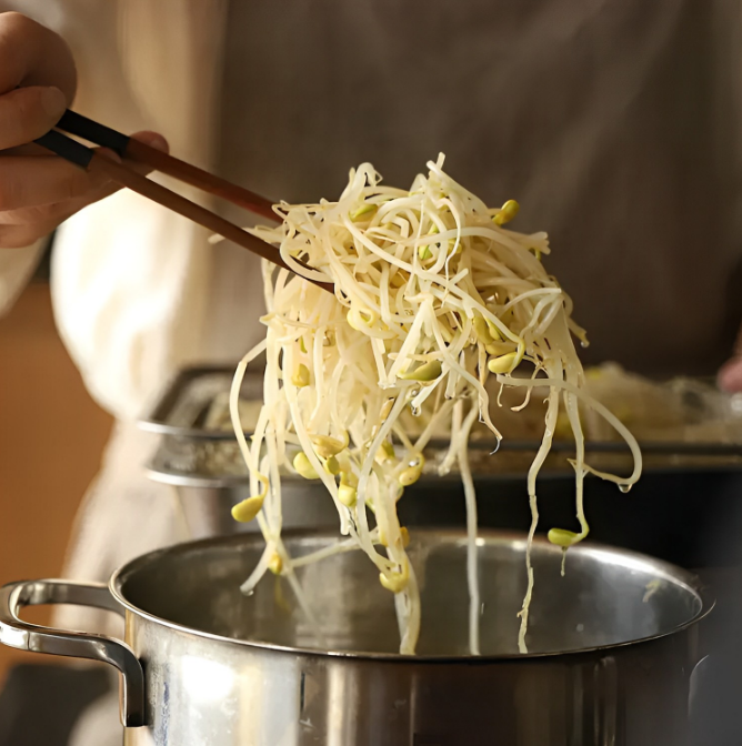 Cách làm giá đỗ trộn chua ngọt giòn ngon-4