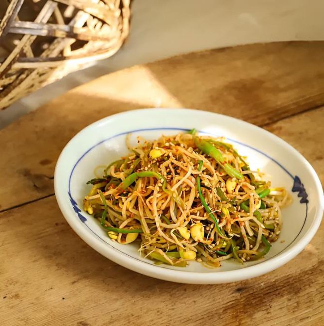 Cách làm giá đỗ trộn chua ngọt giòn ngon-9