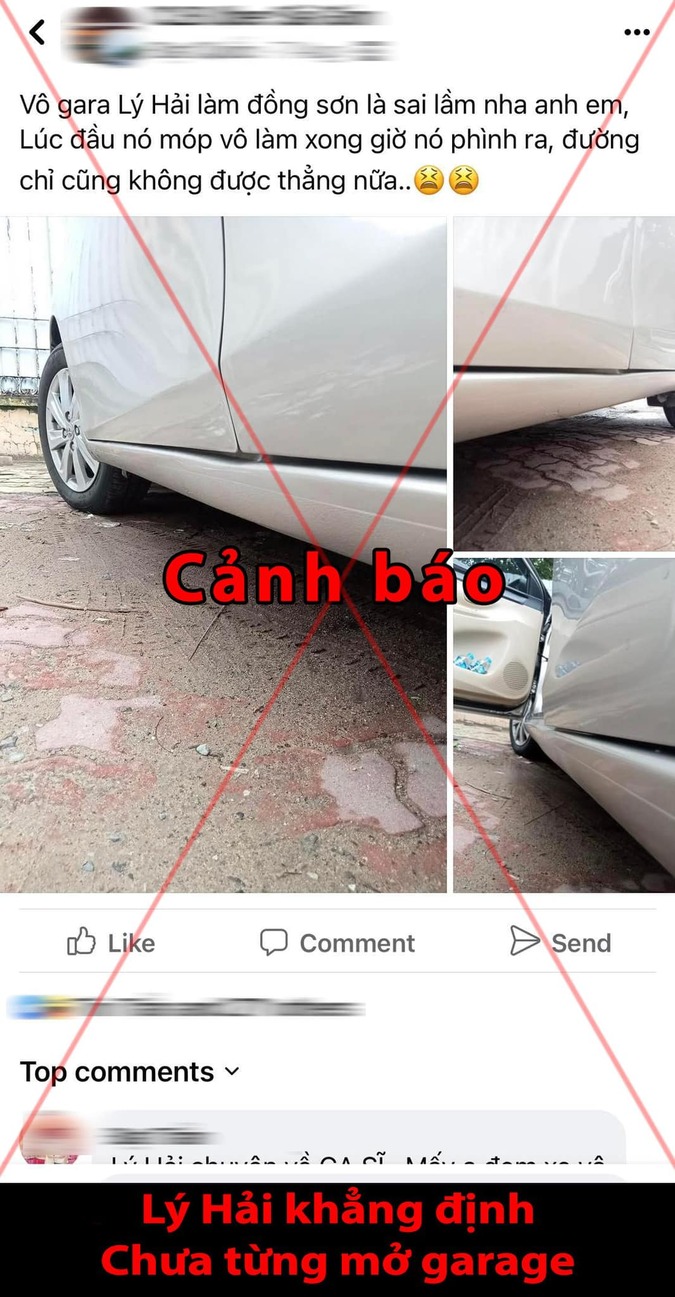 Vợ chồng Lý Hải - Minh Hà lên tiếng đính chính thông tin mở garage sửa xe, lừa đảo khách hàng-2