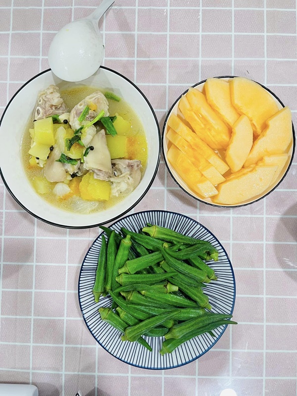 Cơm cữ chồng nấu cho vợ sinh mổ hấp dẫn, đầy đủ dưỡng chất khiến chị em tấm tắc khen: Chồng người ta-6