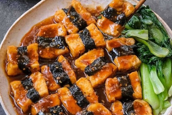 Cách làm đậu phụ sốt teriyaki đơn giản