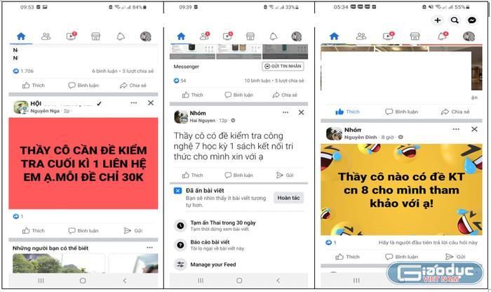 Buồn thay, đến đề kiểm tra học kỳ cũng có giáo viên đi mua-1