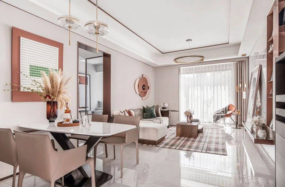 Căn hộ 75m2 phong cách mở với không gian trẻ trung, năng động nhưng vẫn không kém phần sang trọng và ấm áp-2