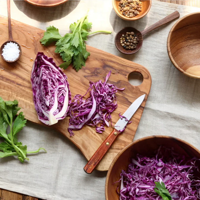 Món ăn chống ngán dịp Tết: Dưa bắp cải tím giòn ngon, lạ miệng-1