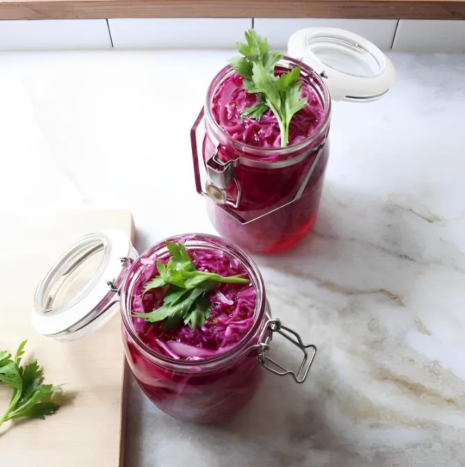 Món ăn chống ngán dịp Tết: Dưa bắp cải tím giòn ngon, lạ miệng-5