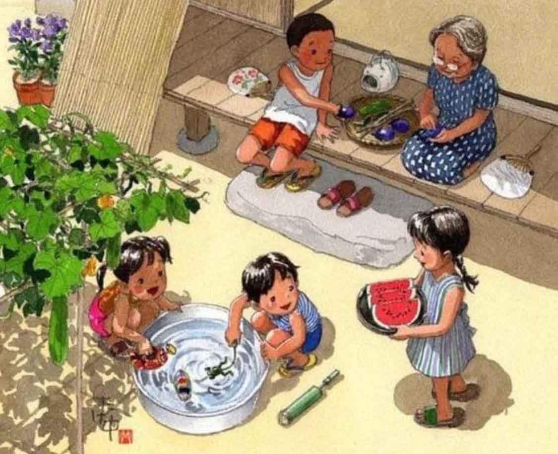 Bà nội có tuyệt chiêu trị thói ăn chực khiến cả đám cháu sợ đến già-1