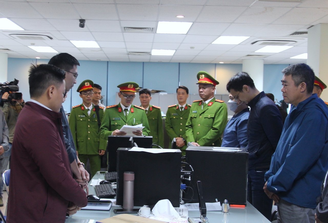 Khám xét tại trụ sở Cục Đăng kiểm Việt Nam-1