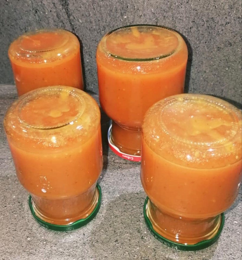 Cách nấu sốt cà chua thơm ngon, để lâu không cần trữ đông-5