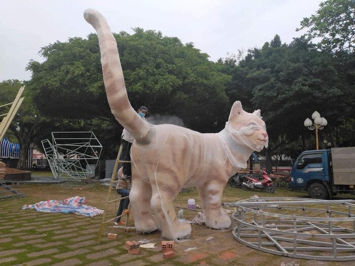 Chiêm ngưỡng nhan sắc loạt linh vật Quý Mão 2023: Mèo Vũng Tàu e ấp, mèo Thanh Hóa phẫu thuật quá đà-4