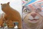 Linh vật mèo lộ diện tại Đường hoa Nguyễn Huệ: Người dân TP.HCM thích thú vì quá đáng yêu-18