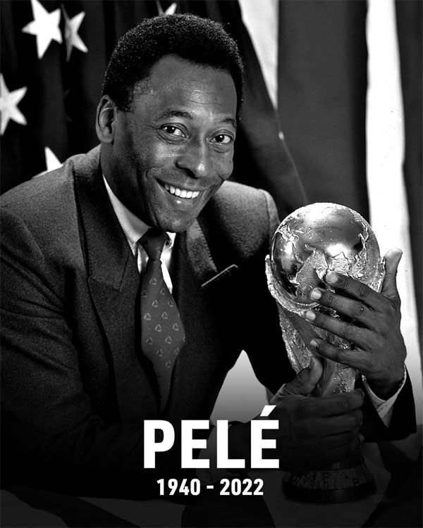Vua bóng đá Pele qua đời ở tuổi 82-1