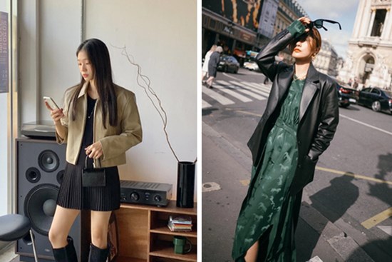 Tham khảo 5 kiểu áo khoác kết hợp cùng váy