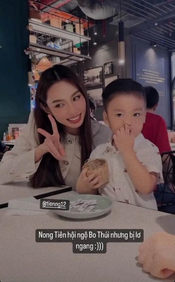 Hòa Minzy đưa con trai đi chơi cùng các Hoa - Á hậu, Phương Nhi và Thùy Tiên được dịp gặp crush-6