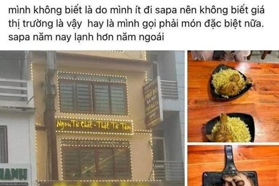 Sa Pa xác minh vụ 'chém' đĩa thịt lợn 495.000 đồng, xem xét phạt chủ quán 7 triệu