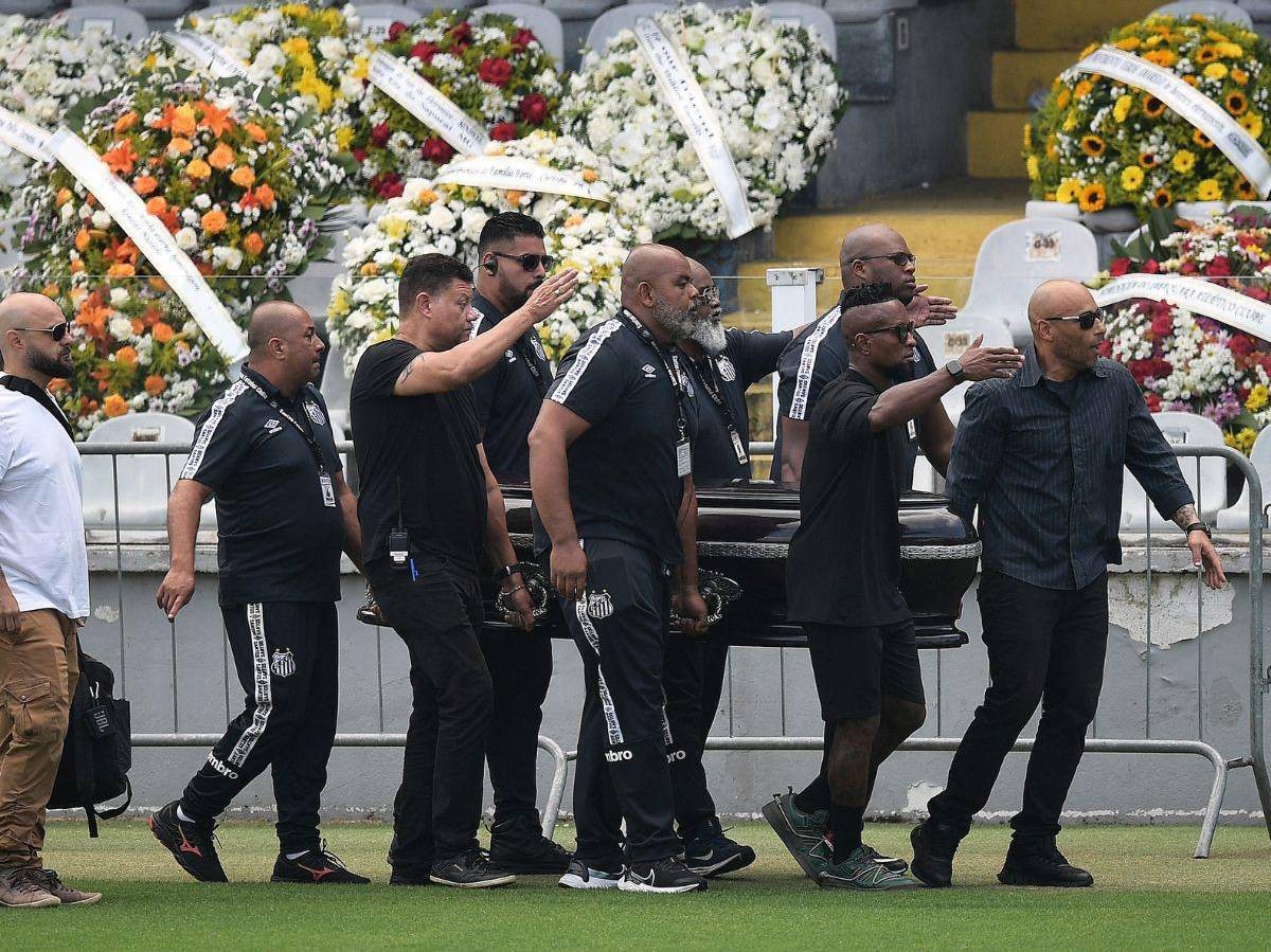 Những hình ảnh ấn tượng trong tang lễ Pele-5