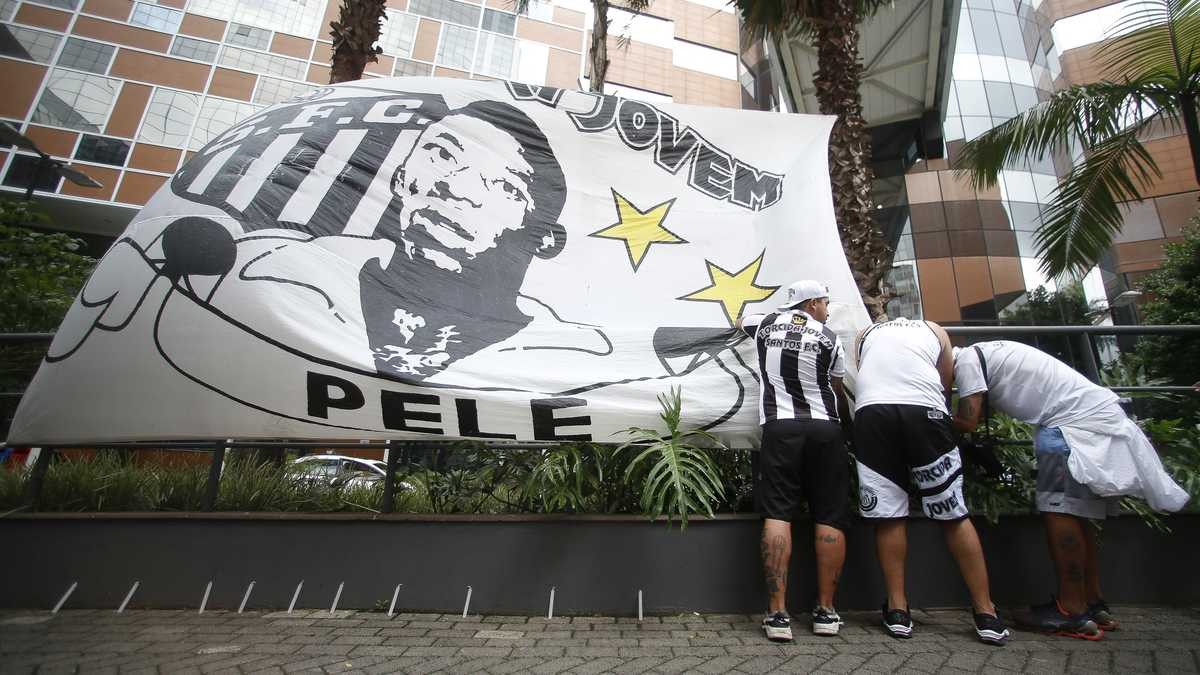 Những hình ảnh ấn tượng trong tang lễ Pele-12