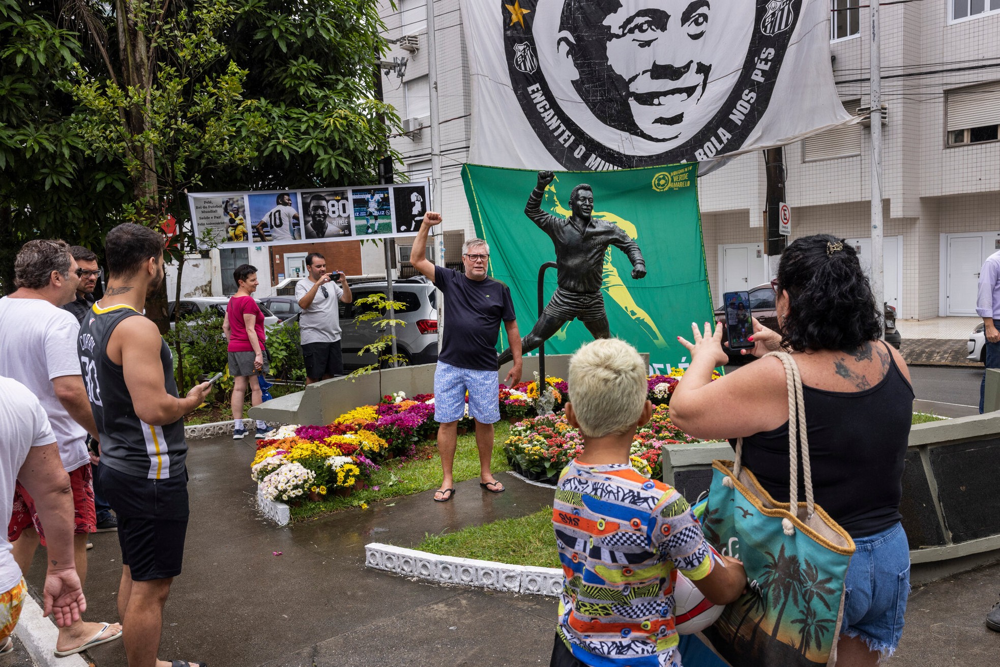 Những hình ảnh ấn tượng trong tang lễ Pele-13