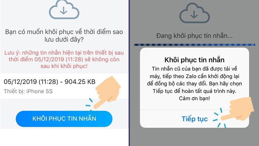 Cách khôi phục tin nhắn đã xóa trên Zalo trong nháy mắt, chồng ngoại tình chạy trời không thoát được tội-2