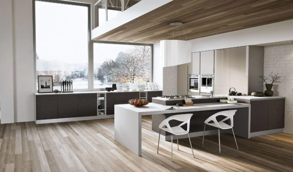 Muốn xây bếp mở nhưng lo khói dầu mỡ, làm cách nào để khắc phục?-5