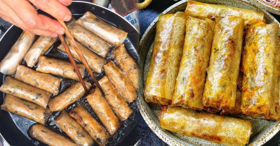 Đầu bếp bày cách rán nem giòn rụm chỉ với 1 bước, để nguội cũng không ỉu-7