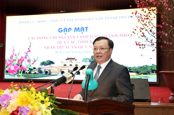 Thường trực Thành ủy gặp mặt nguyên lãnh đạo Thành phố qua các thời kỳ-4