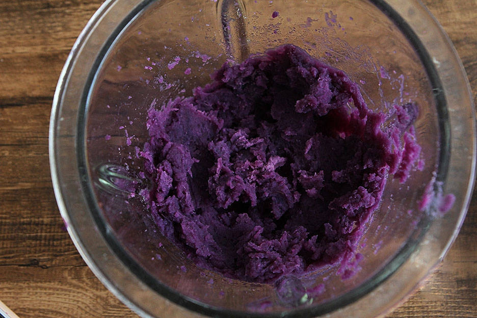 Món bánh từ nhân sâm tím giúp tăng sức đề kháng-1