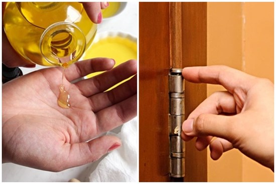 Bôi chút dầu ăn lên cửa, tưởng vứt đi nhưng có tác dụng lớn, nhà nào cũng cần