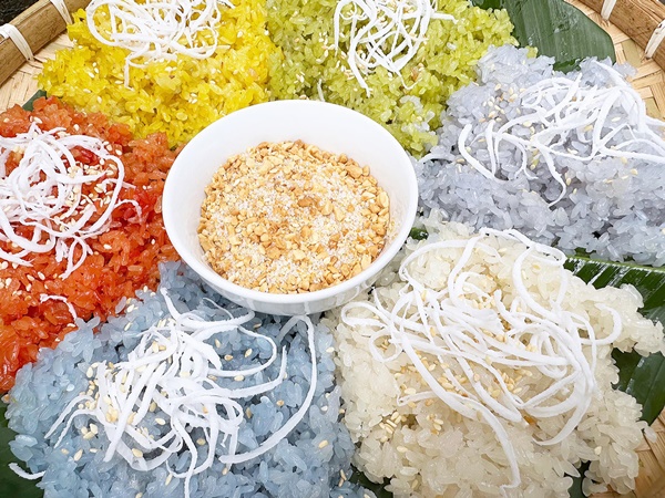 Bí quyết nấu xôi ngũ sắc hoàn toàn từ màu tự nhiên, vừa ngon sạch lại đẹp mắt-4