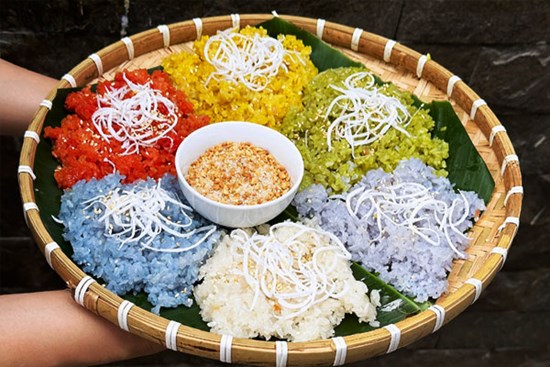 Bí quyết nấu xôi ngũ sắc hoàn toàn từ màu tự nhiên, vừa ngon sạch lại đẹp mắt