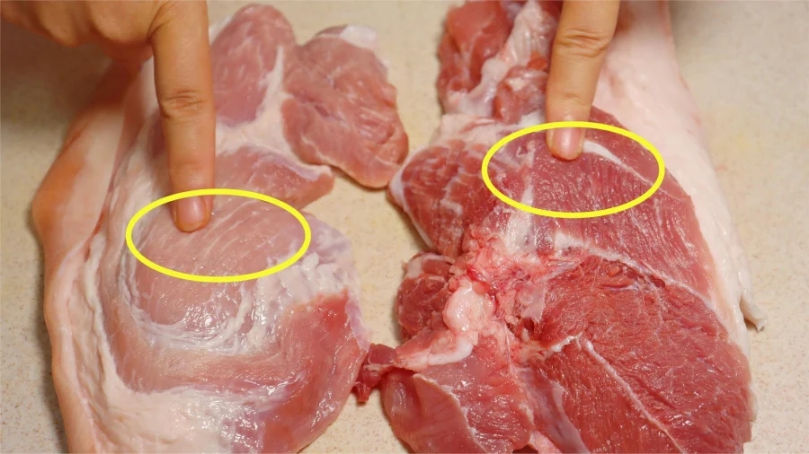 Mua thịt lợn nên chọn miếng đậm hay miếng nhạt: Hai loại này có sự khác biệt lớn, không phải ai cũng biết-2