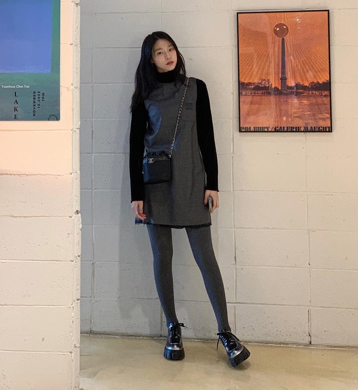 Mặc đồ màu trung tính đơn giản mà sành điệu như sao Hàn-9