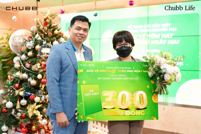 2 khách hàng Chubb Life may mắn ‘trúng lớn’-1