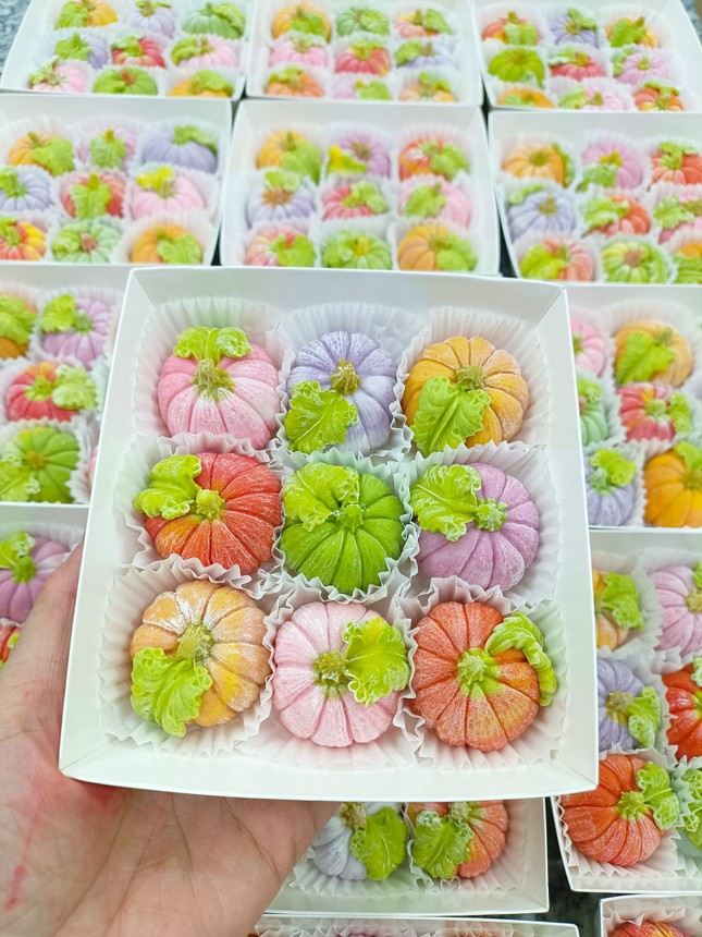 Đẹp mắt chè trôi nước nghệ thuật cúng rằm tháng Chạp-1