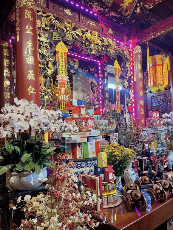 Việt phủ dát vàng của Vượng Râu ở Nam Định trang hoàng lộng lẫy, ngập sắc hoa đón Tết-6