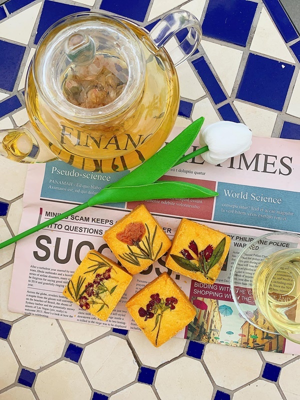 Tự làm bánh dứa hoa ngọt ngào, mềm tan dùng điểm tâm trà chiều hay biếu Tết đều phù hợp-2